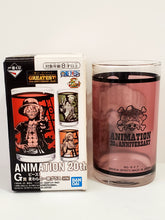 Load image into Gallery viewer, Medium One Piece Drinking Glass! 20th Animation Anniversary *Straight from Japan*