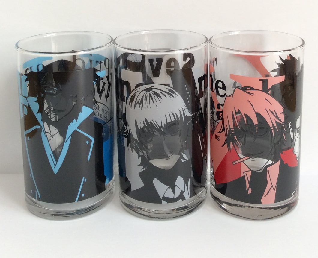 *Rare* K Project complete set of 3 glasses*Straight from Japan*