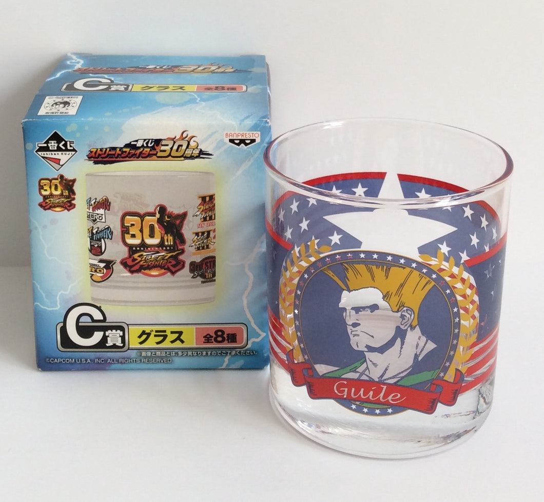 *Rare* Street Fighter 30th Anniversary Drinking Glass *Straight from Japan*